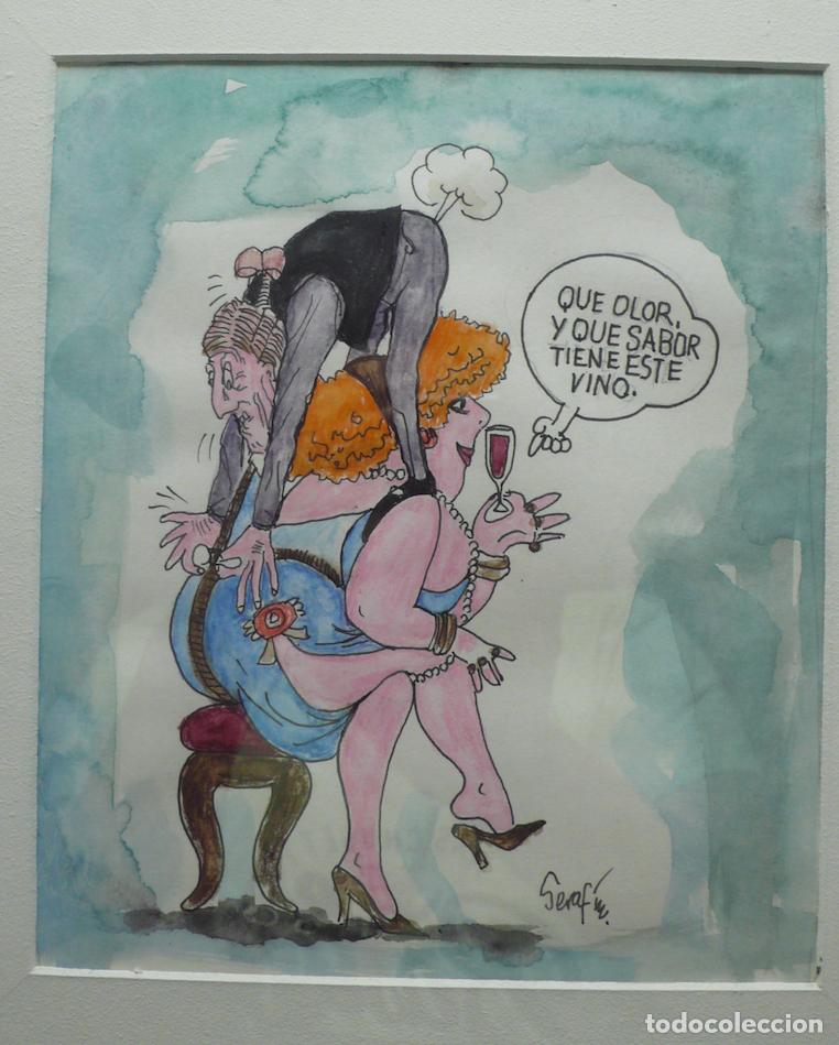Arte: DIBUJO ORIGINAL ACUARELA - Foto 2