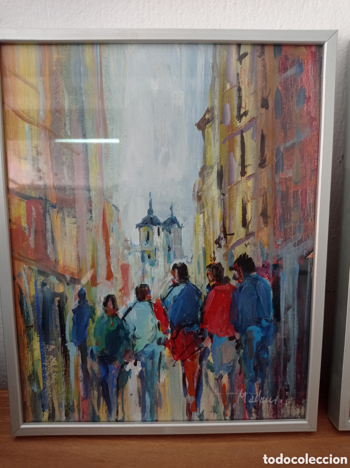 Arte: Dos cuadros marco con cristal - Foto 2