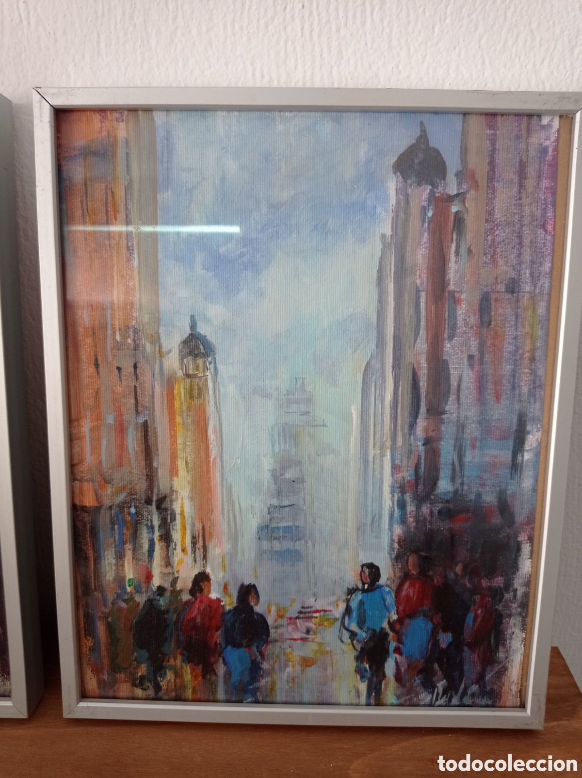 Arte: Dos cuadros marco con cristal - Foto 4