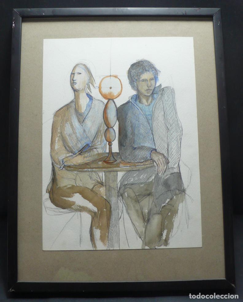Arte: DIBUJO ORIGINAL ACUARELA - Foto 1