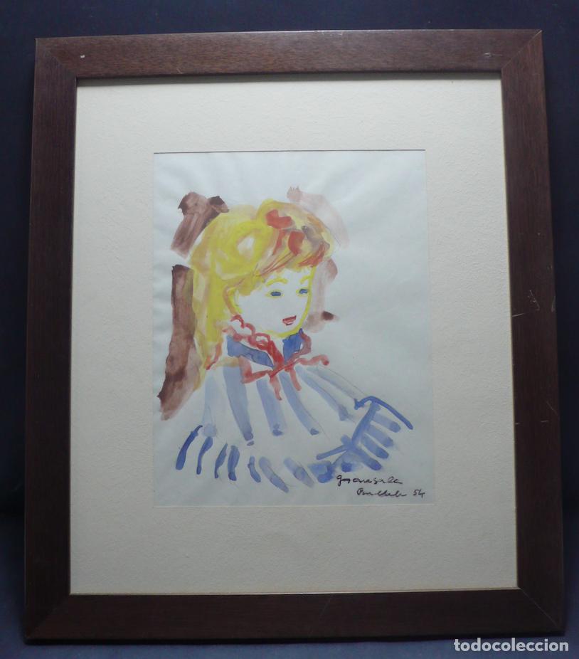 Arte: DIBUJO ORIGINAL ACUARELA - Foto 1