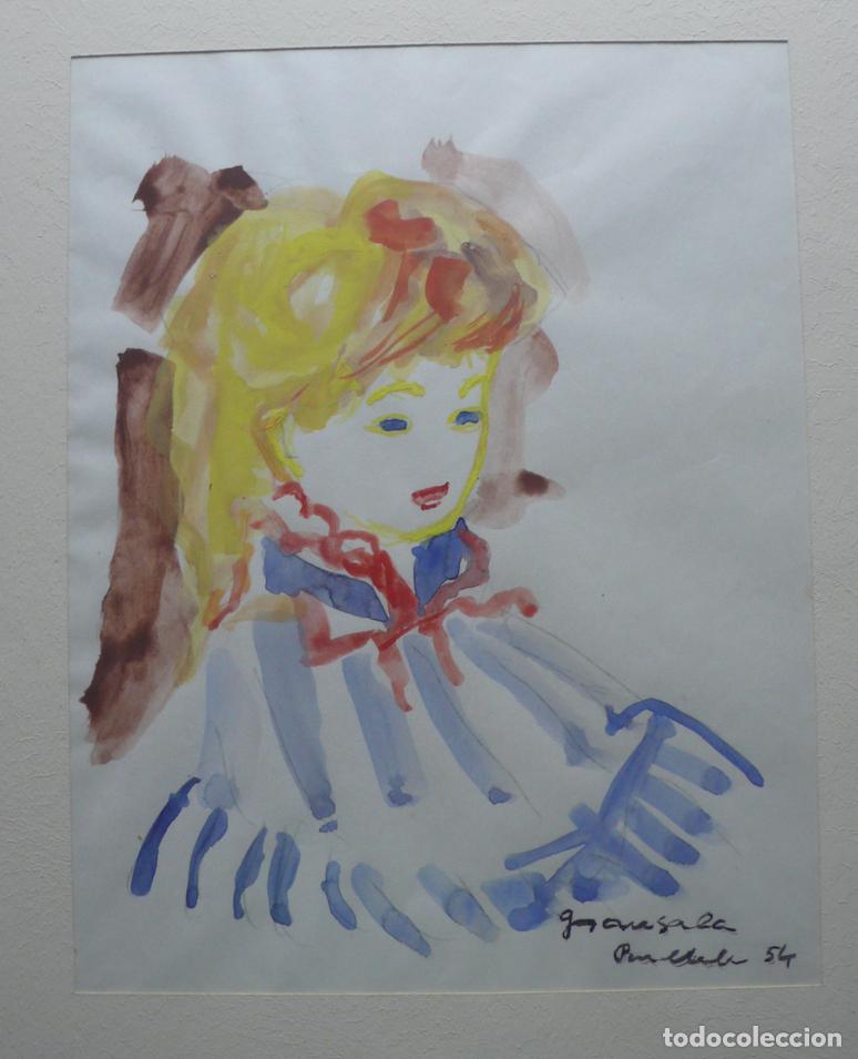 Arte: DIBUJO ORIGINAL ACUARELA - Foto 2