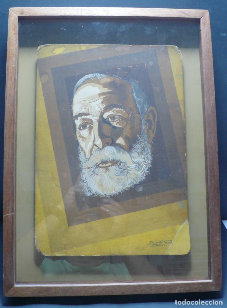 Arte: DIBUJO ORIGINAL ACUARELA - Foto 1