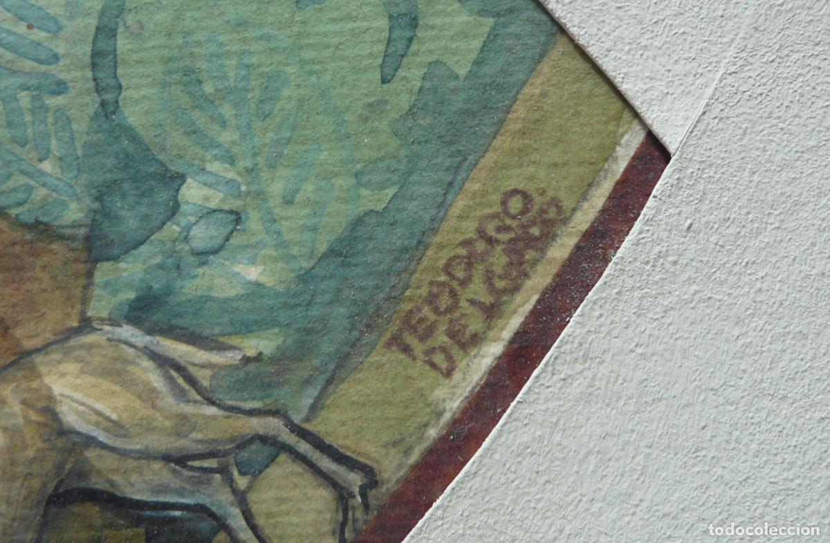 Arte: DIBUJO ORIGINAL ACUARELA - Foto 3