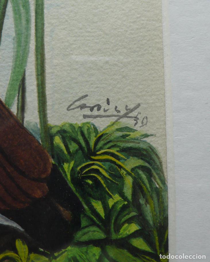 Arte: DIBUJO ORIGINAL ACUARELA - Foto 3