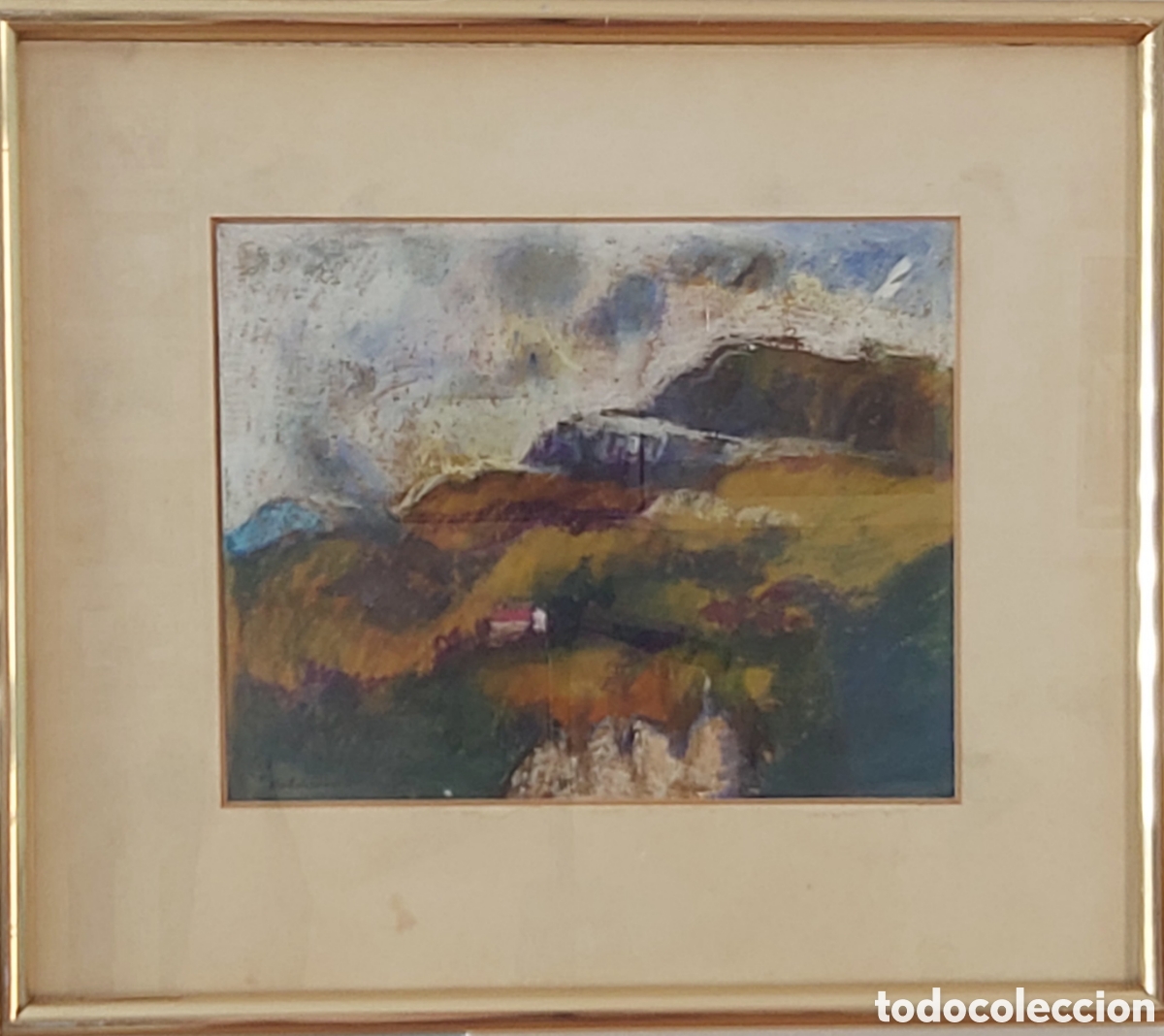 Arte: ANGEL BALDOVINO, SOLLER P.MALLORCA, OBRA PASTEL. Firmada &aacute;ngulo inferior izquierdo.