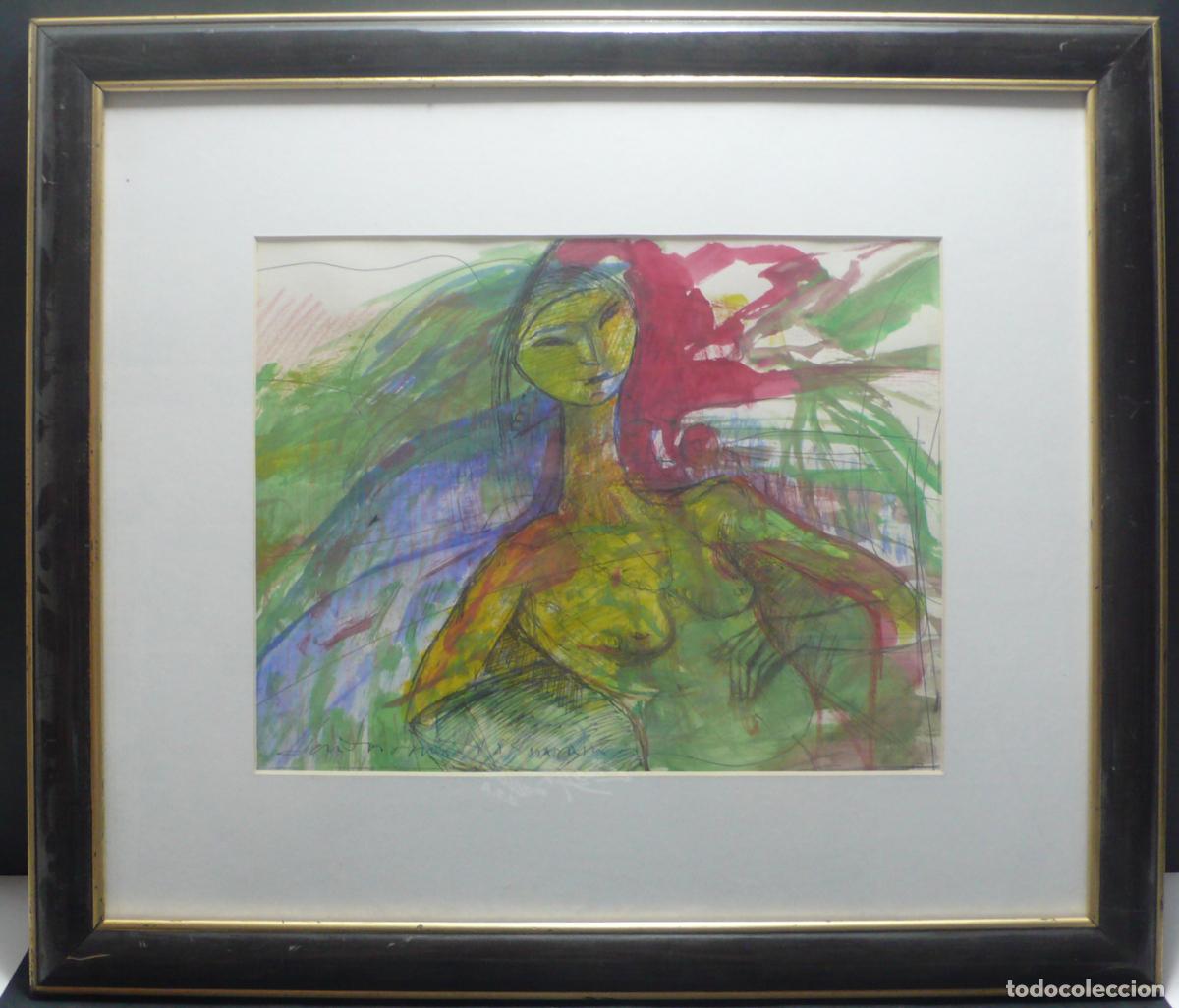 Arte: DIBUJO ORIGINAL ACUARELA - Foto 1