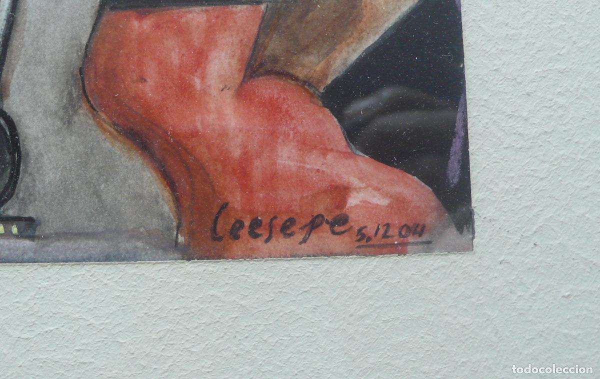 Arte: DIBUJO ORIGINAL ACUARELA - Foto 3