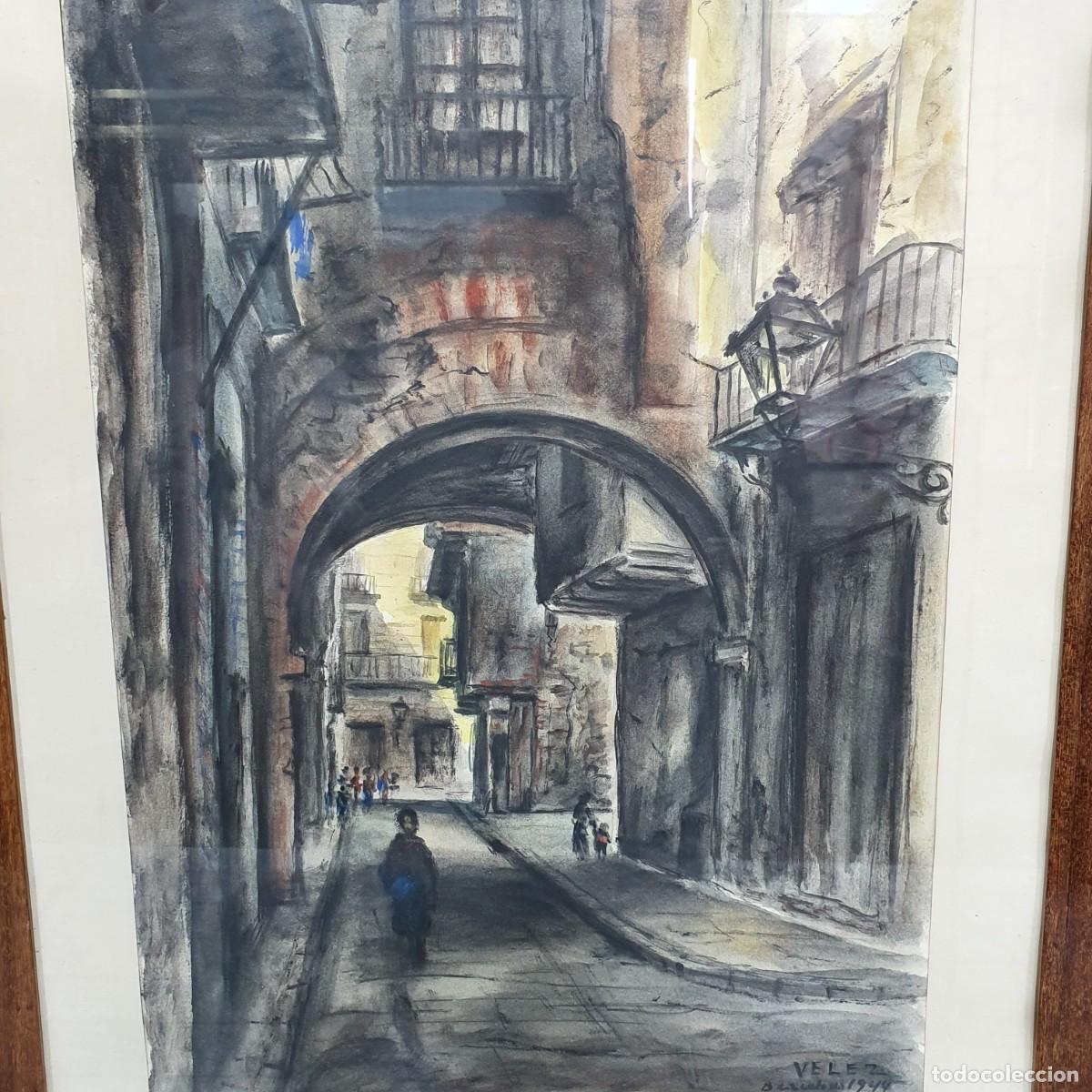 Arte: Acuarela firmada Velez - Foto 3
