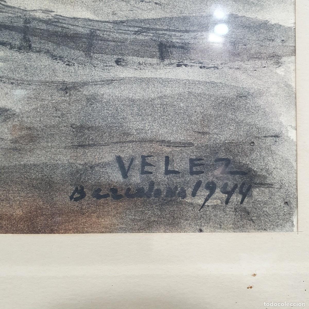 Arte: Acuarela firmada Velez - Foto 4