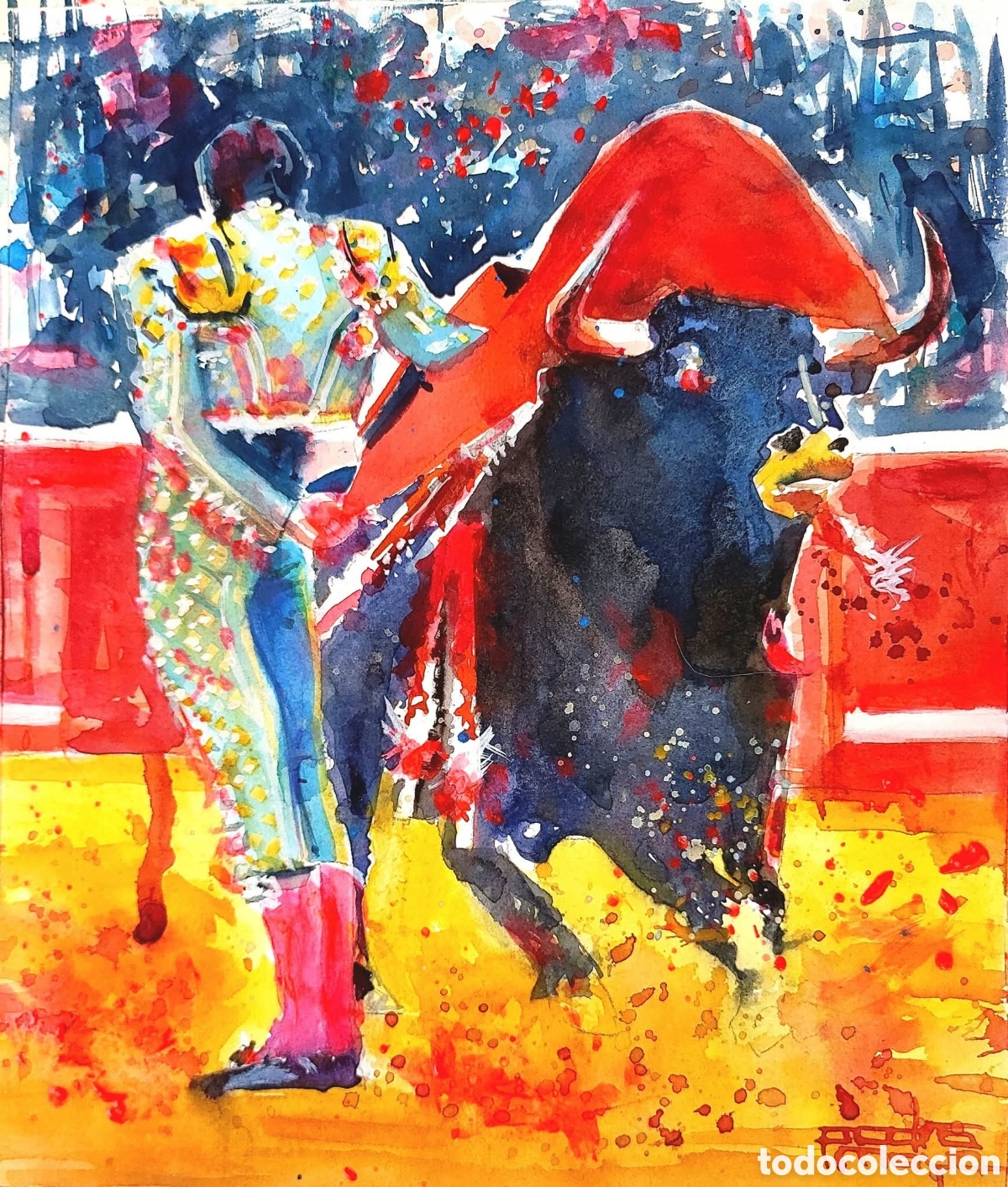 Arte: Feria de Sevilla. Toros. - Foto 1