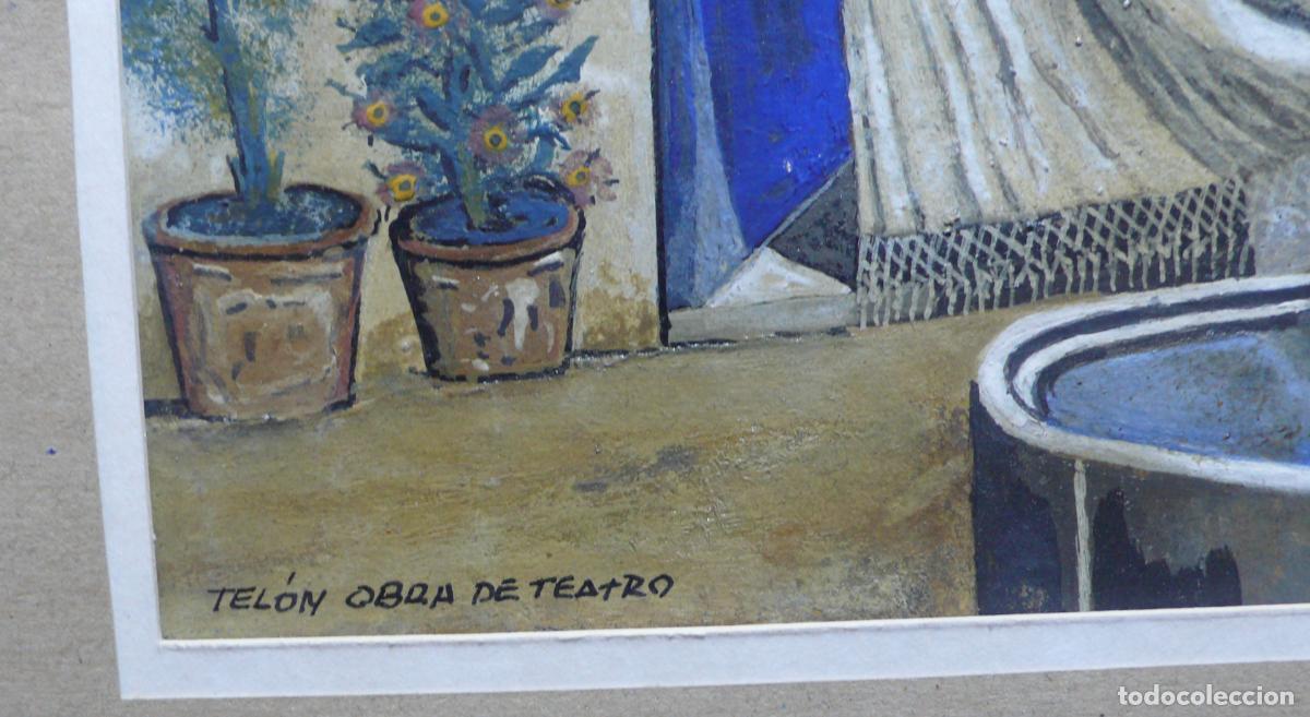 Arte: DIBUJO ORIGINAL ACUARELA - Foto 3