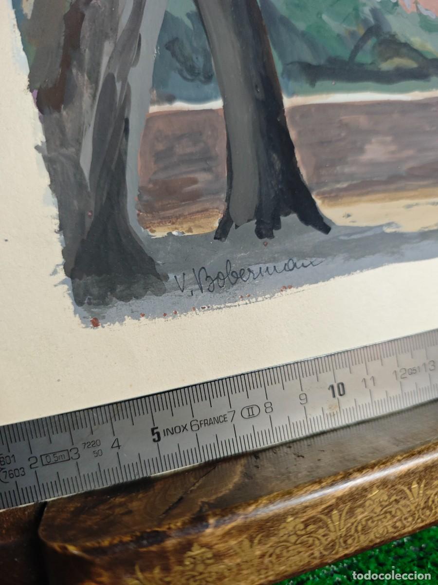 Arte: Voldemar Boberman acuarela original - Foto 2