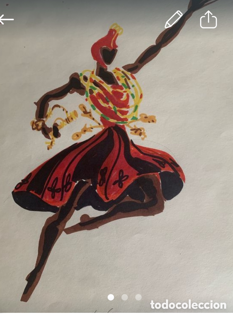 Arte: Magnifica Acuarela original de Capuletti - Foto 1