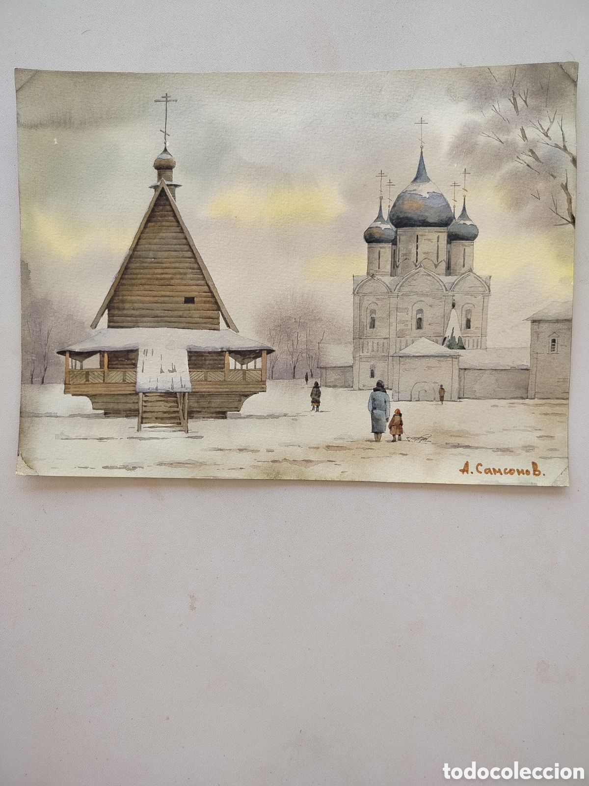 Arte: Samsonov Alexander Acuarela - Foto 1