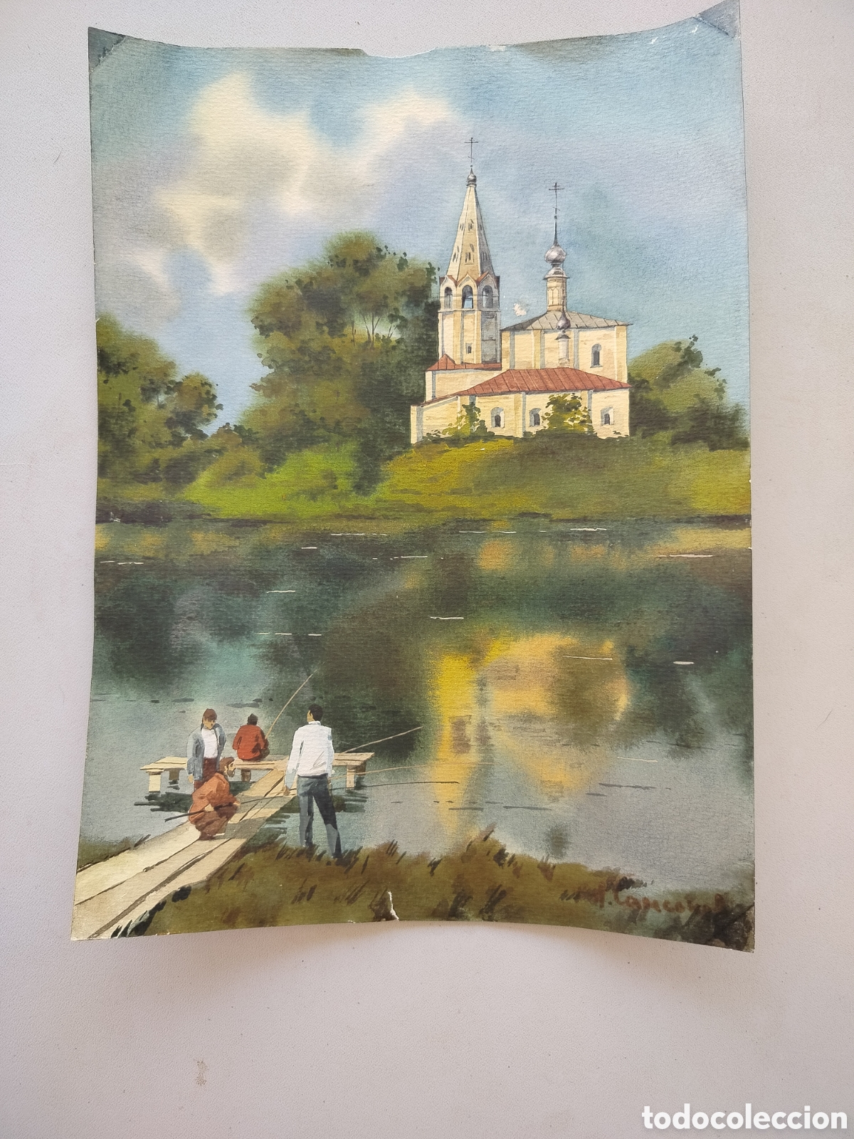Arte: Samsonov Alexander Acuarela - Foto 1