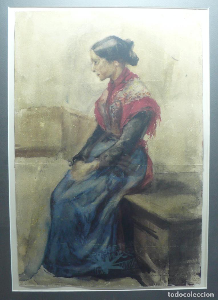 Arte: DIBUJO ORIGINAL ACUARELA - Foto 2