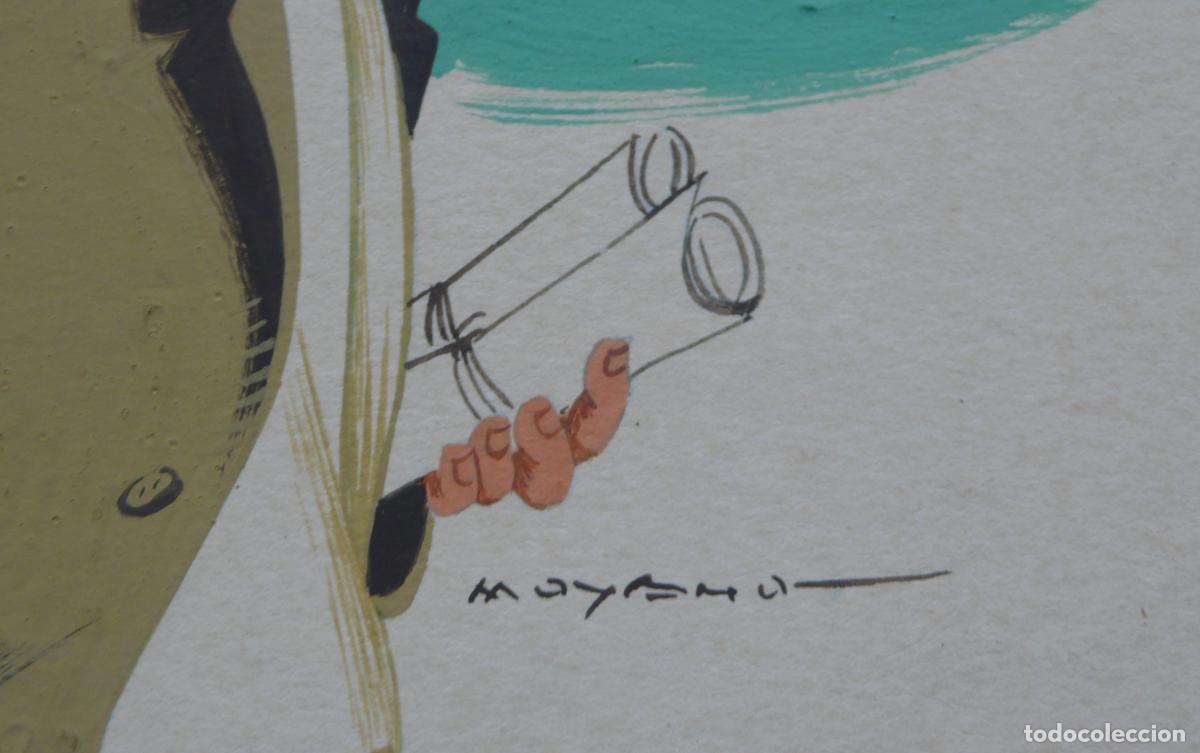 Arte: DIBUJO ORIGINAL ACUARELA - Foto 4