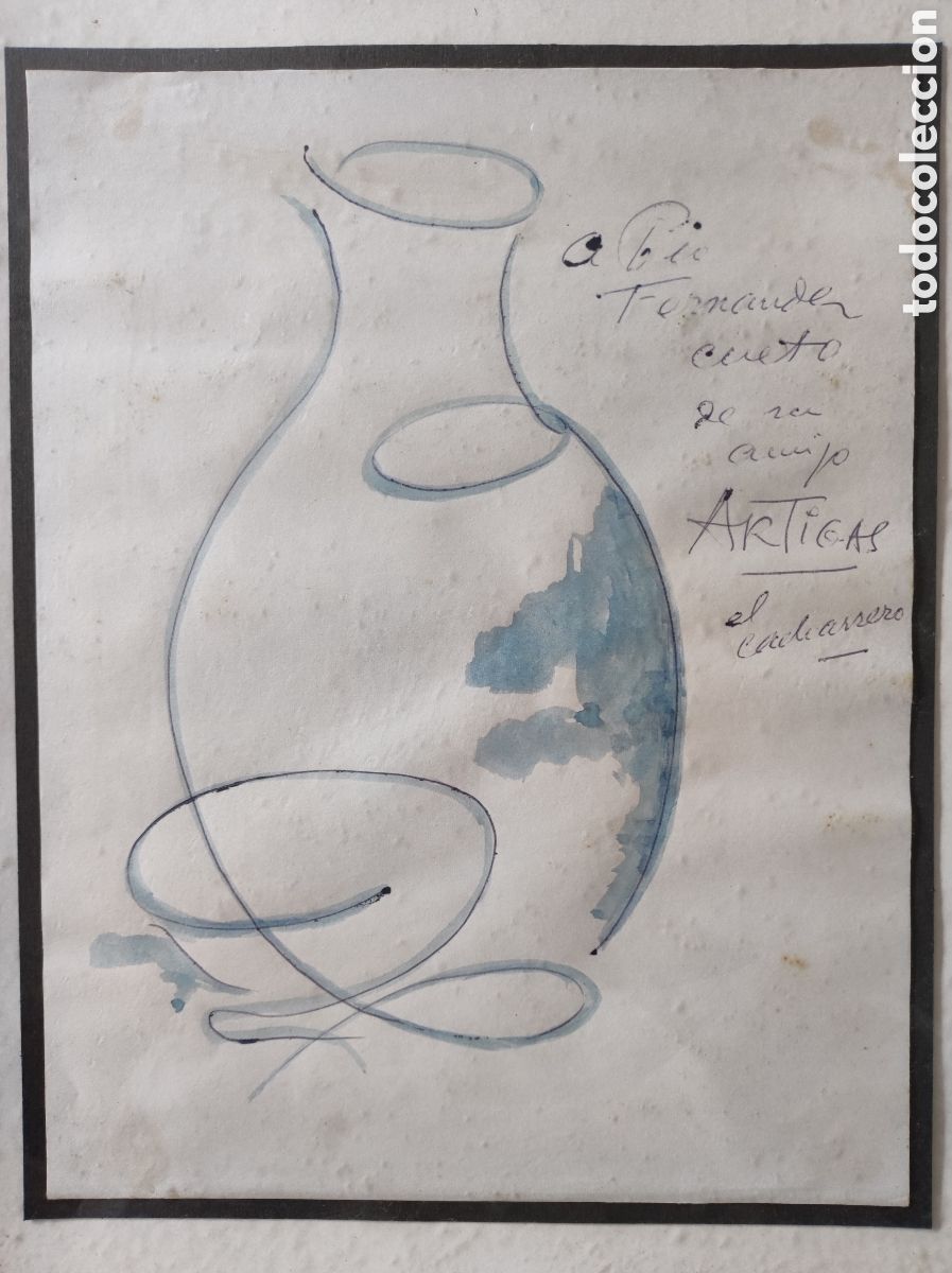 Arte: Acuarela de Llorens Artigas - Foto 1
