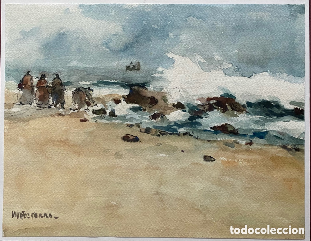 Arte: Acuarela Ram&oacute;n Mu&ntilde;oz Serra . Torrelavega - Foto 3