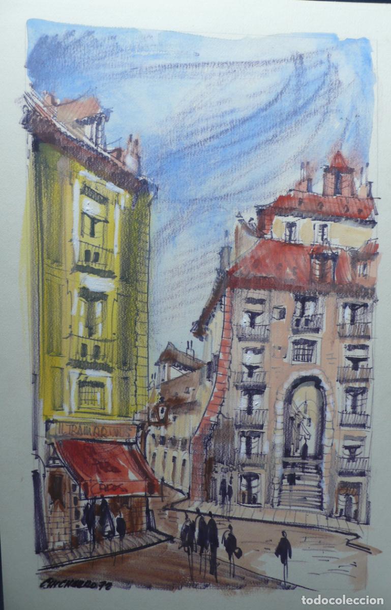 Arte: DIBUJO ORIGINAL ACUARELA - Foto 3