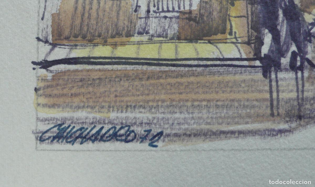 Arte: DIBUJO ORIGINAL ACUARELA - Foto 4