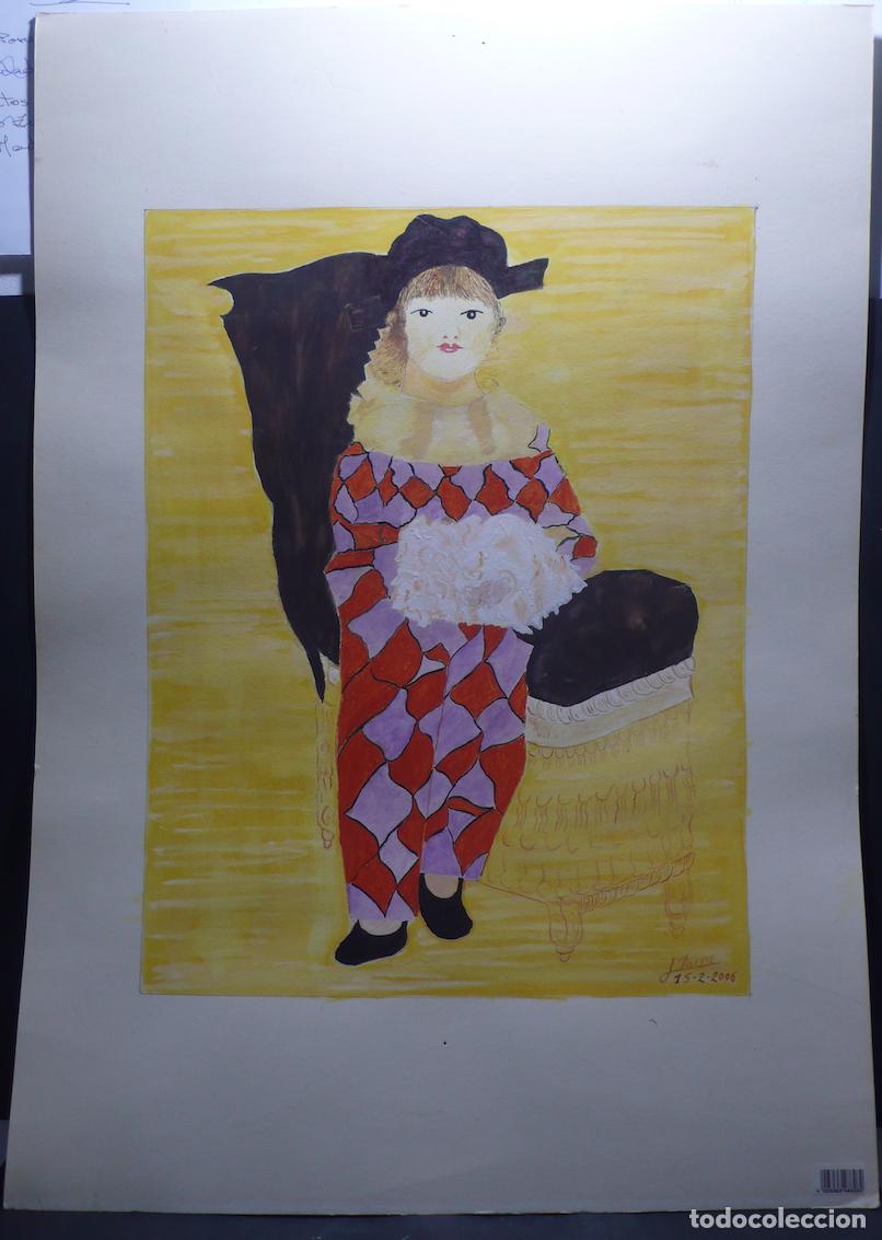 Arte: DIBUJO ORIGINAL ACUARELA - Foto 1