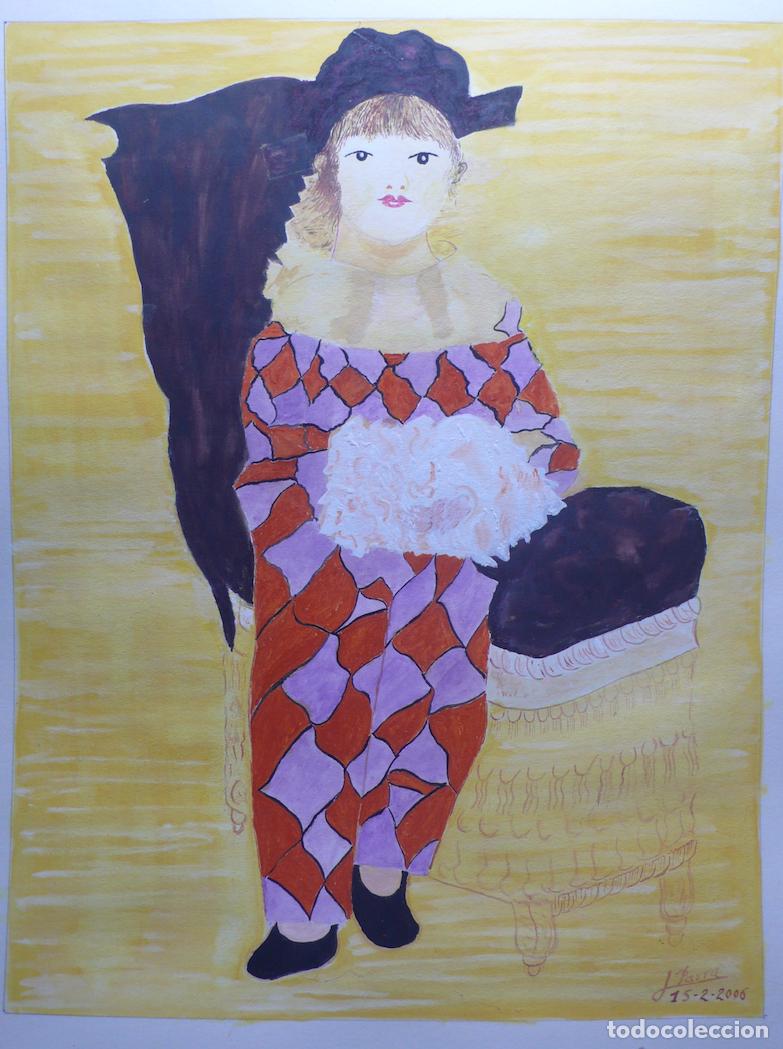 Arte: DIBUJO ORIGINAL ACUARELA - Foto 2