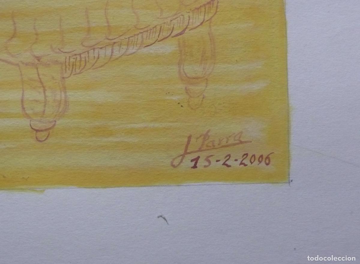 Arte: DIBUJO ORIGINAL ACUARELA - Foto 3
