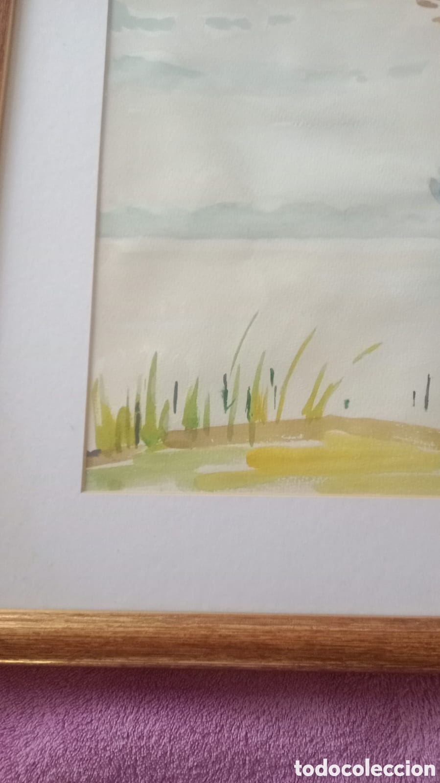 Arte: Paisaje en acuarela. - Foto 2