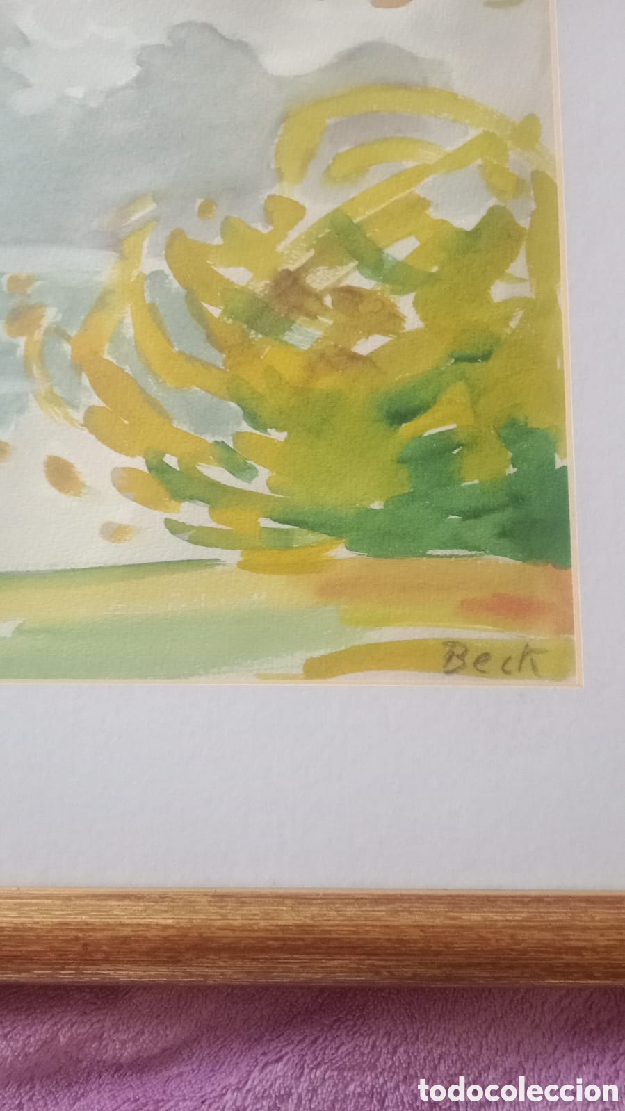 Arte: Paisaje en acuarela. - Foto 3