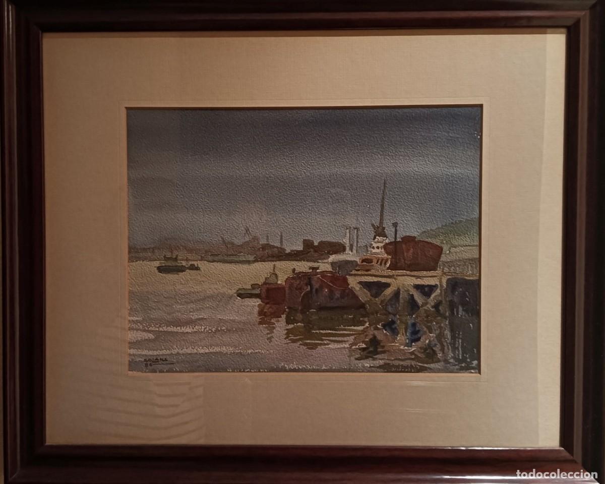 Arte: Acuarela R&iacute;a de Bilbao (2) - Foto 1