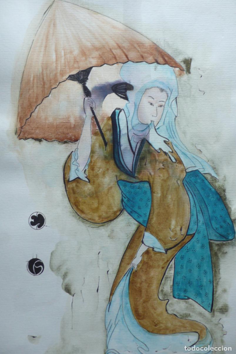 Arte: DIBUJO ORIGINAL ACUARELA - Foto 2