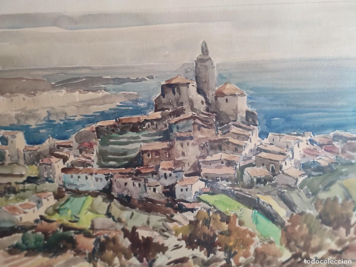 Arte: Cadaqu&eacute;s Acuarela de Zamora Mu&ntilde;oz - Foto 1
