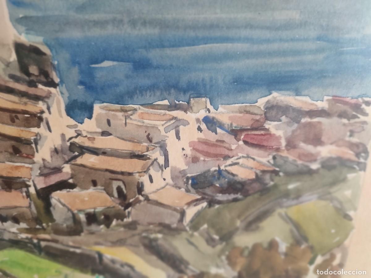 Arte: Cadaqu&eacute;s Acuarela de Zamora Mu&ntilde;oz - Foto 4