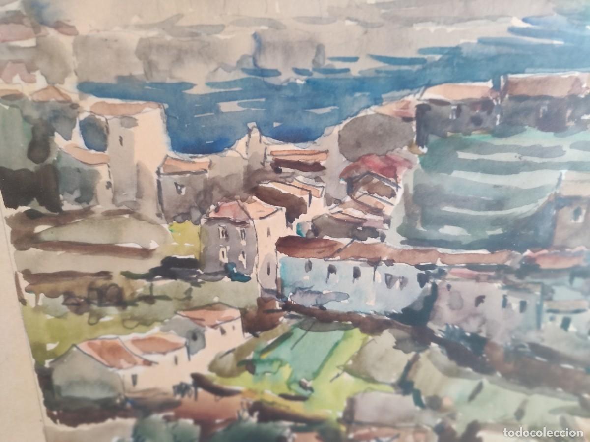 Arte: Cadaqu&eacute;s Acuarela de Zamora Mu&ntilde;oz - Foto 5