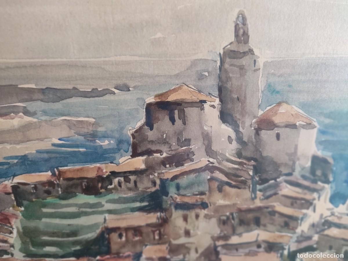 Arte: Cadaqu&eacute;s Acuarela de Zamora Mu&ntilde;oz - Foto 6