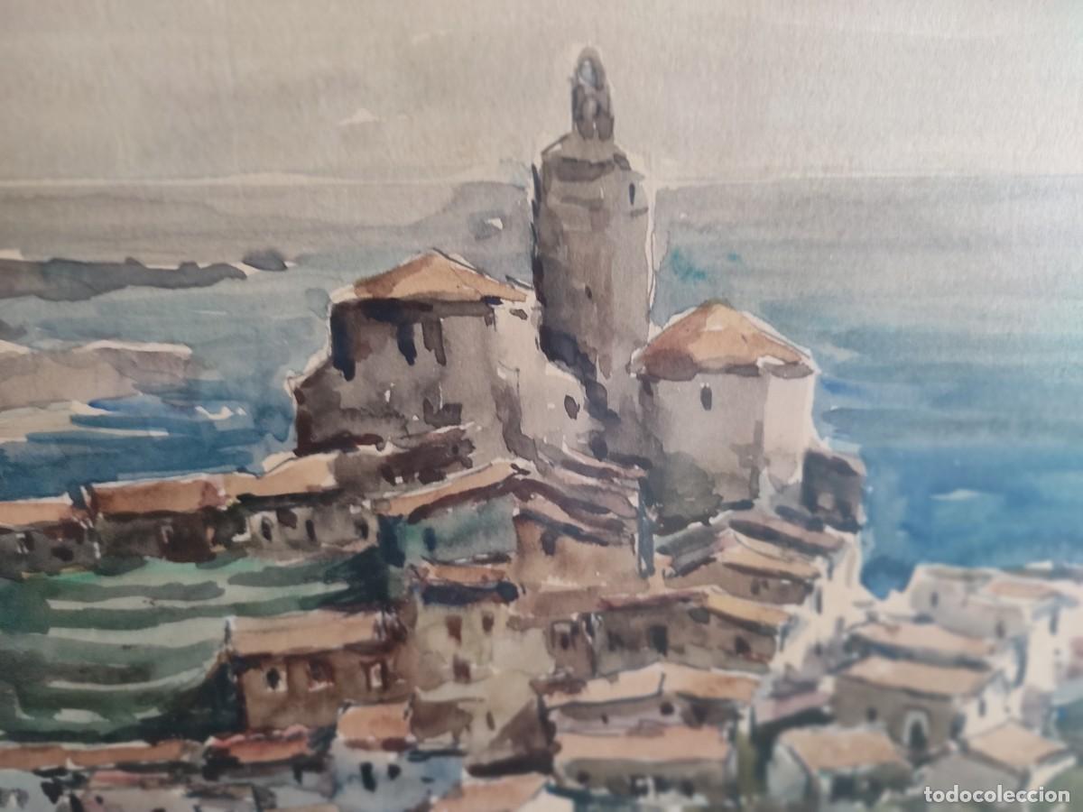 Arte: Cadaqu&eacute;s Acuarela de Zamora Mu&ntilde;oz - Foto 7