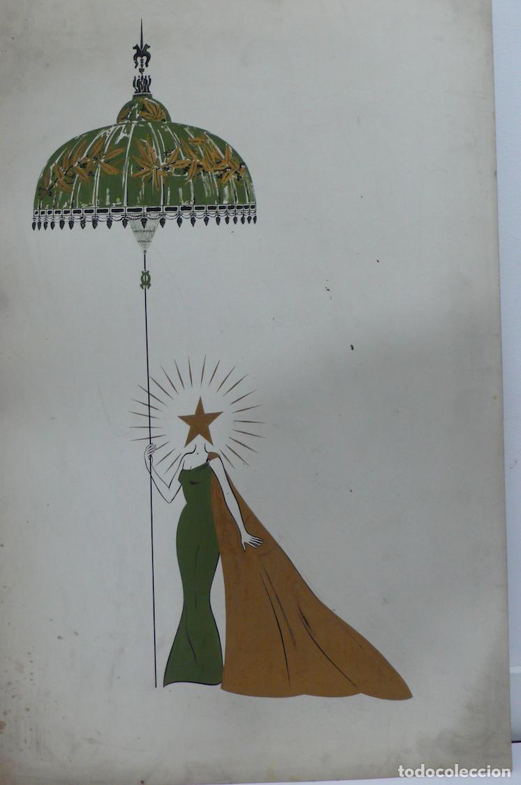 Arte: DIBUJO ORIGINAL ACUARELA - Foto 1