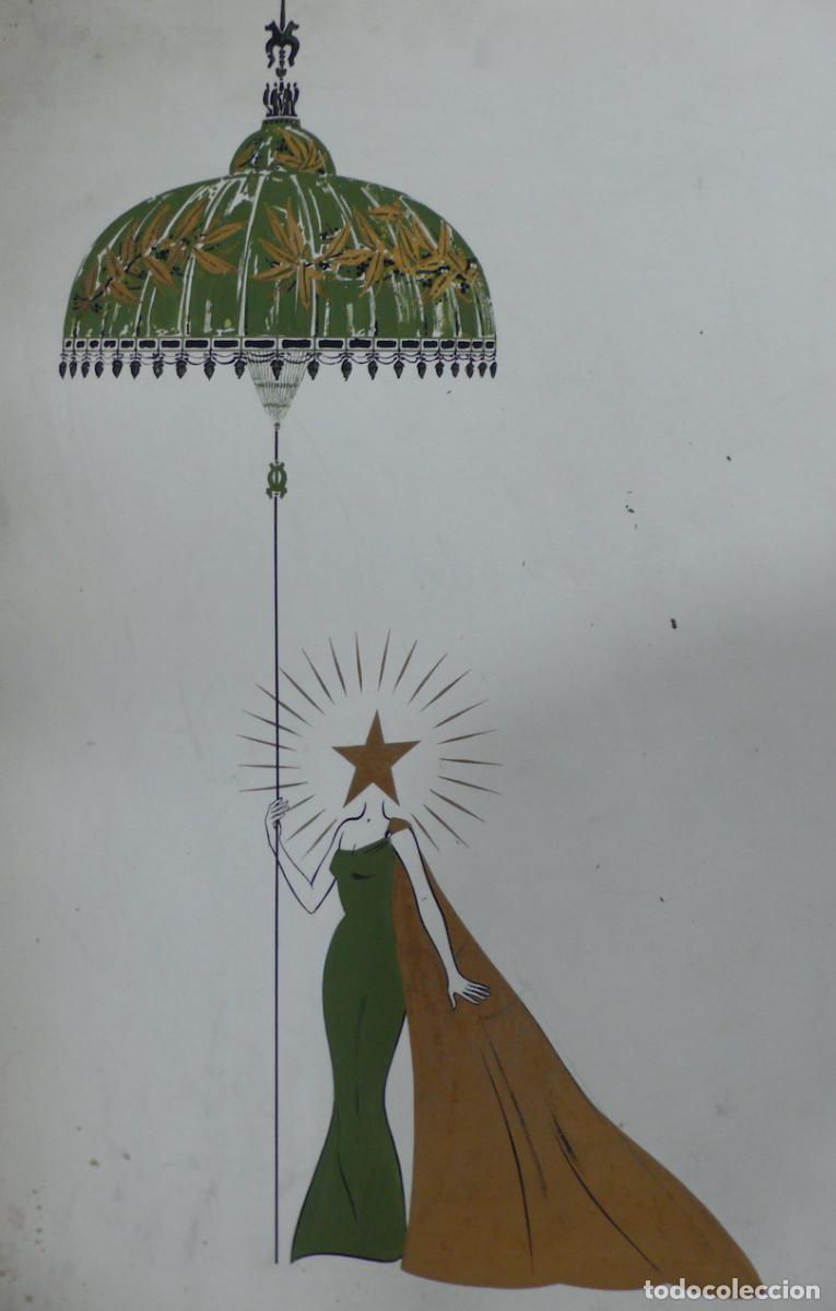 Arte: DIBUJO ORIGINAL ACUARELA - Foto 2