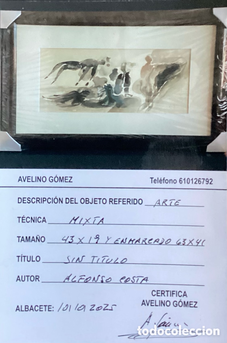 Arte: ALFONSO COSTA &ldquo; SIN T&Iacute;TULO &ldquo; - Foto 2