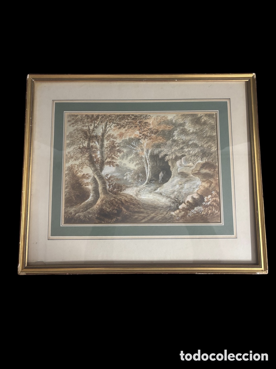Arte: Acuarela de Anthony Devis 1729-1827 - Foto 1