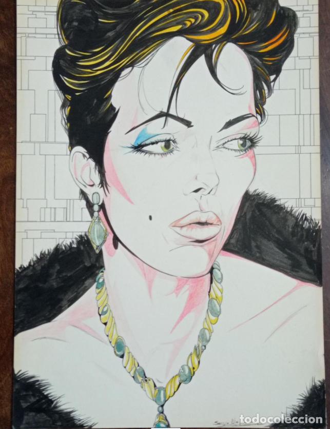 Arte: Sergio Alejandro, Mujer, movida madrile&ntilde;a, comics - Foto 3