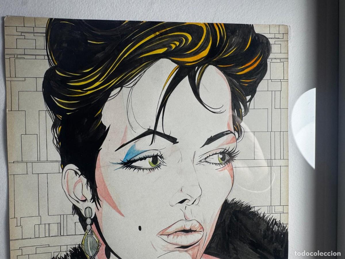 Arte: Sergio Alejandro, Mujer, movida madrile&ntilde;a, comics - Foto 4