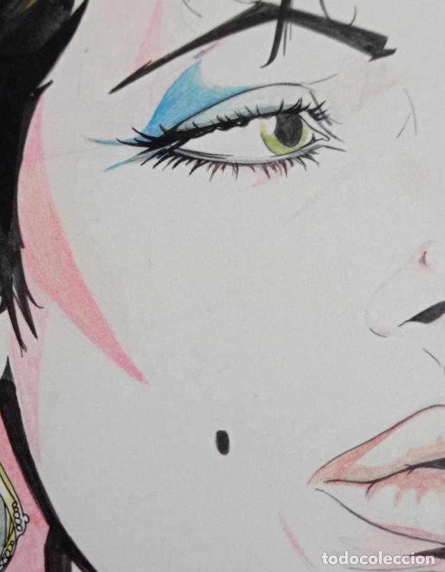Arte: Sergio Alejandro, Mujer, movida madrile&ntilde;a, comics - Foto 5