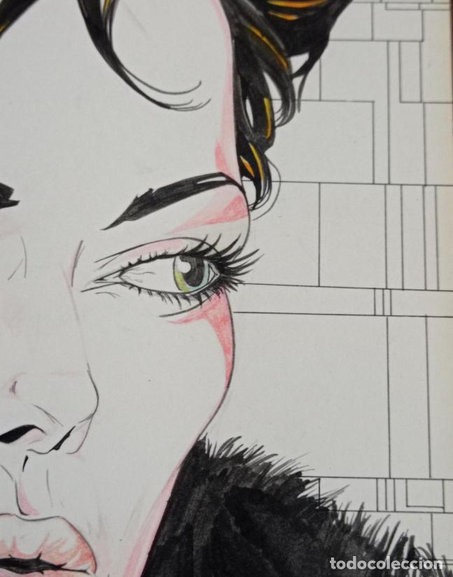 Arte: Sergio Alejandro, Mujer, movida madrile&ntilde;a, comics - Foto 6