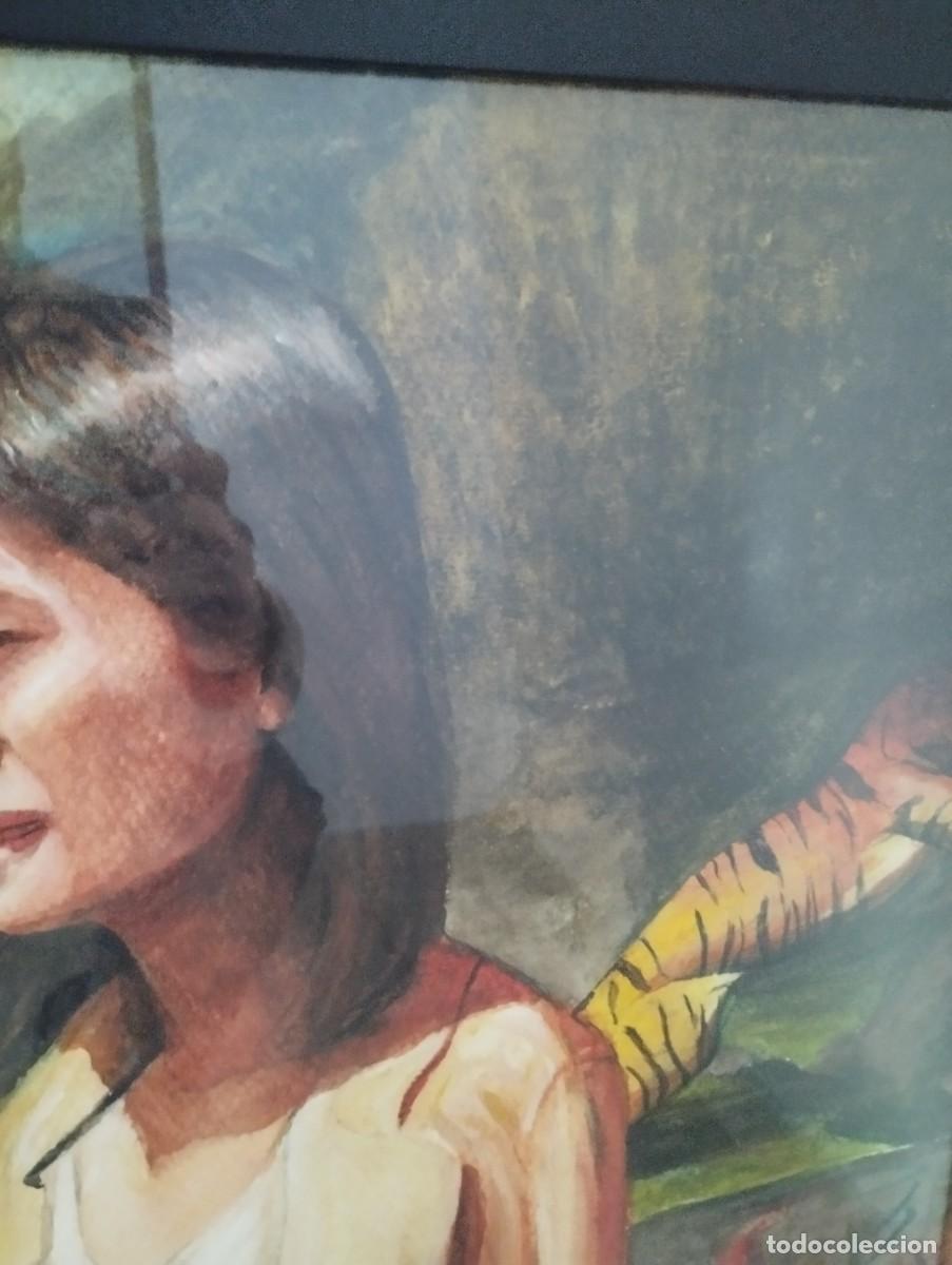 Arte: Acuarela mujer asi&aacute;tica. - Foto 6