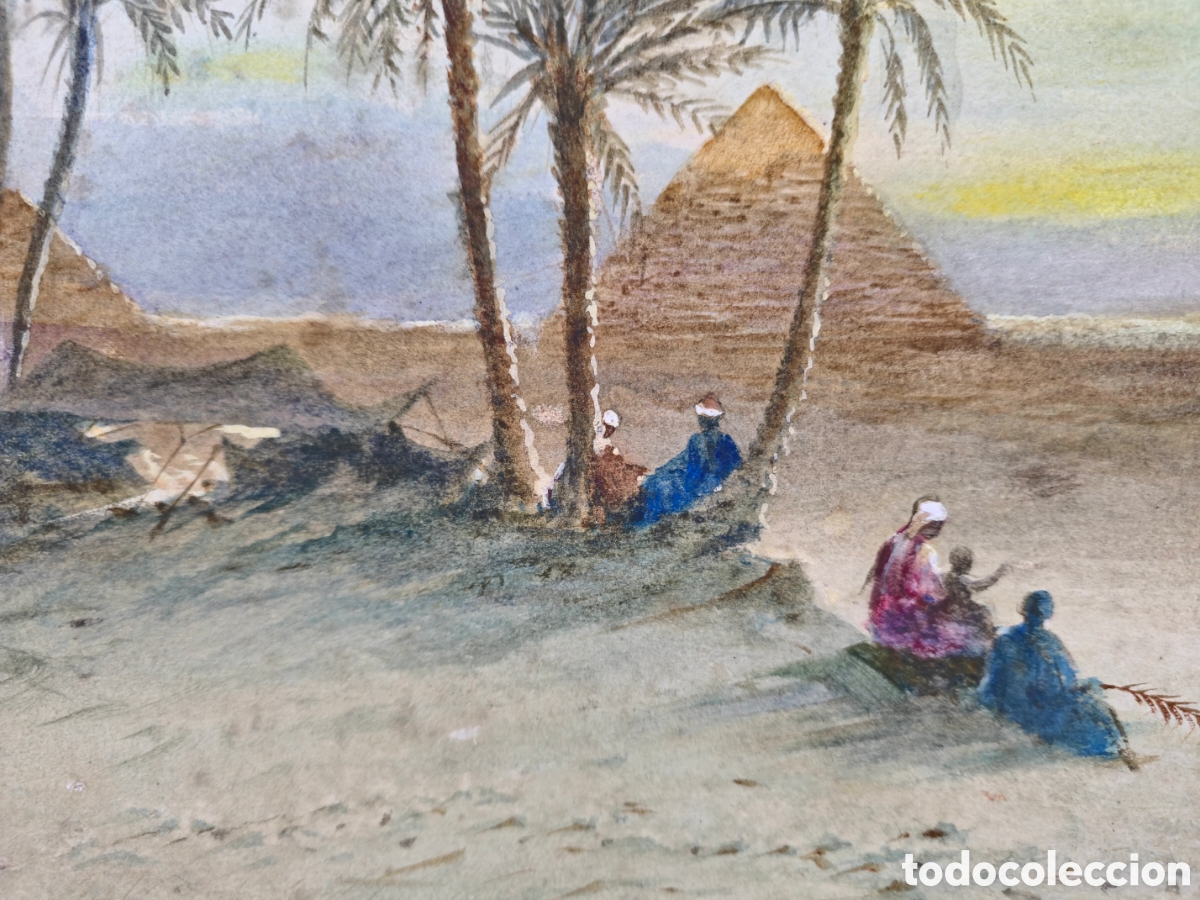 Arte: El Cairo por Robert Murdoch Wright (1858-1926) - Foto 4