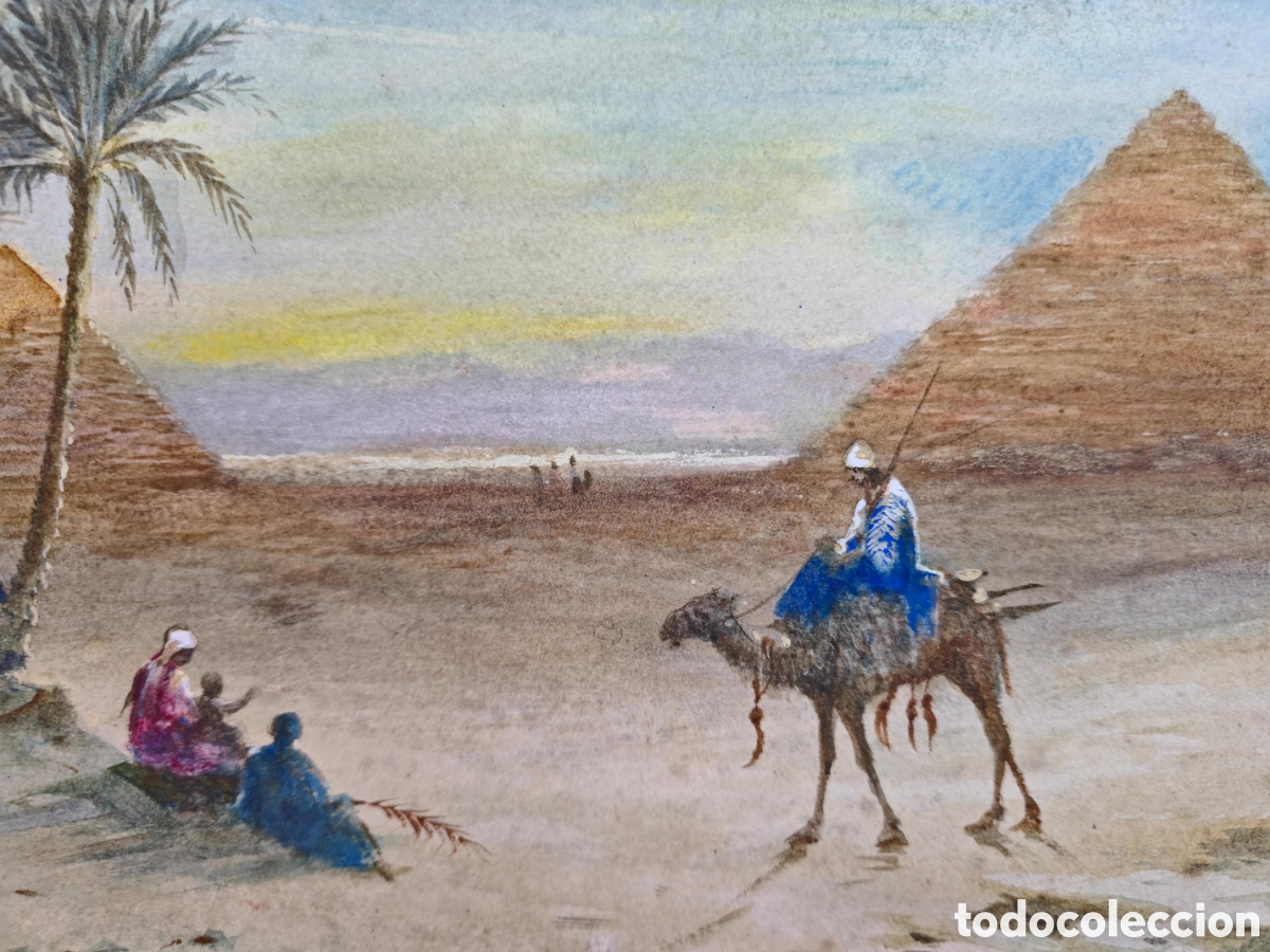 Arte: El Cairo por Robert Murdoch Wright (1858-1926) - Foto 5