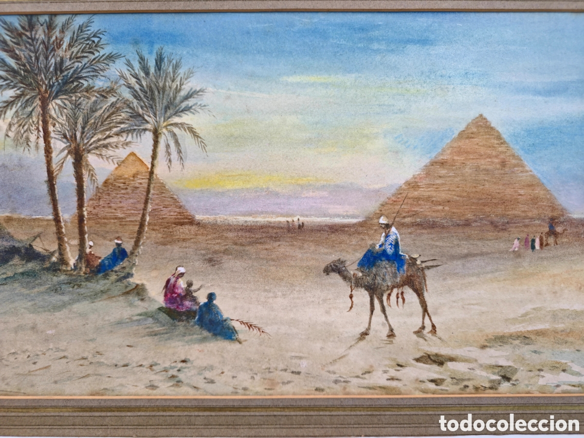 Arte: El Cairo por Robert Murdoch Wright (1858-1926) - Foto 6